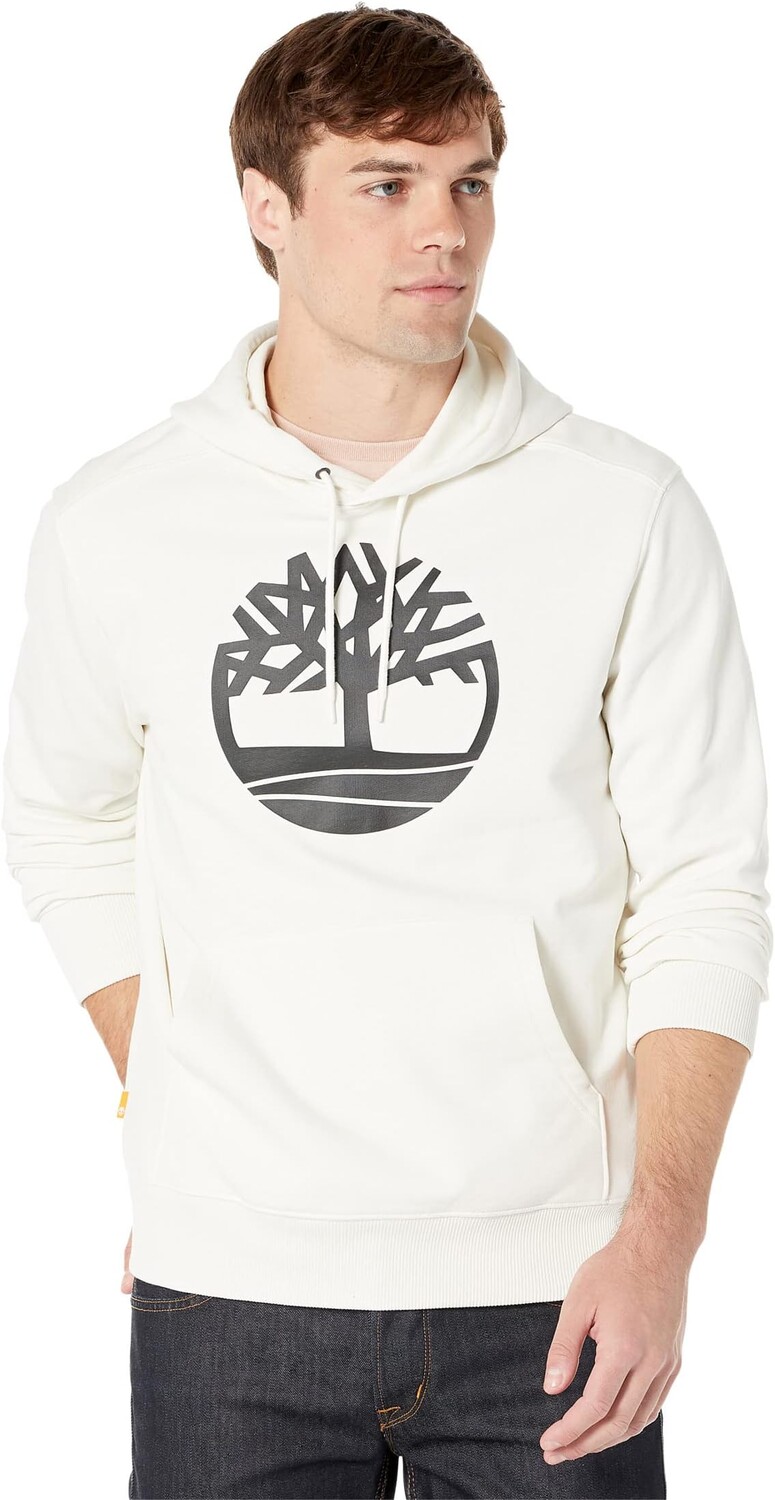 

Худи Timberland Core Tree Logo Pullover Hoodie Brushback, цвет Vintage White