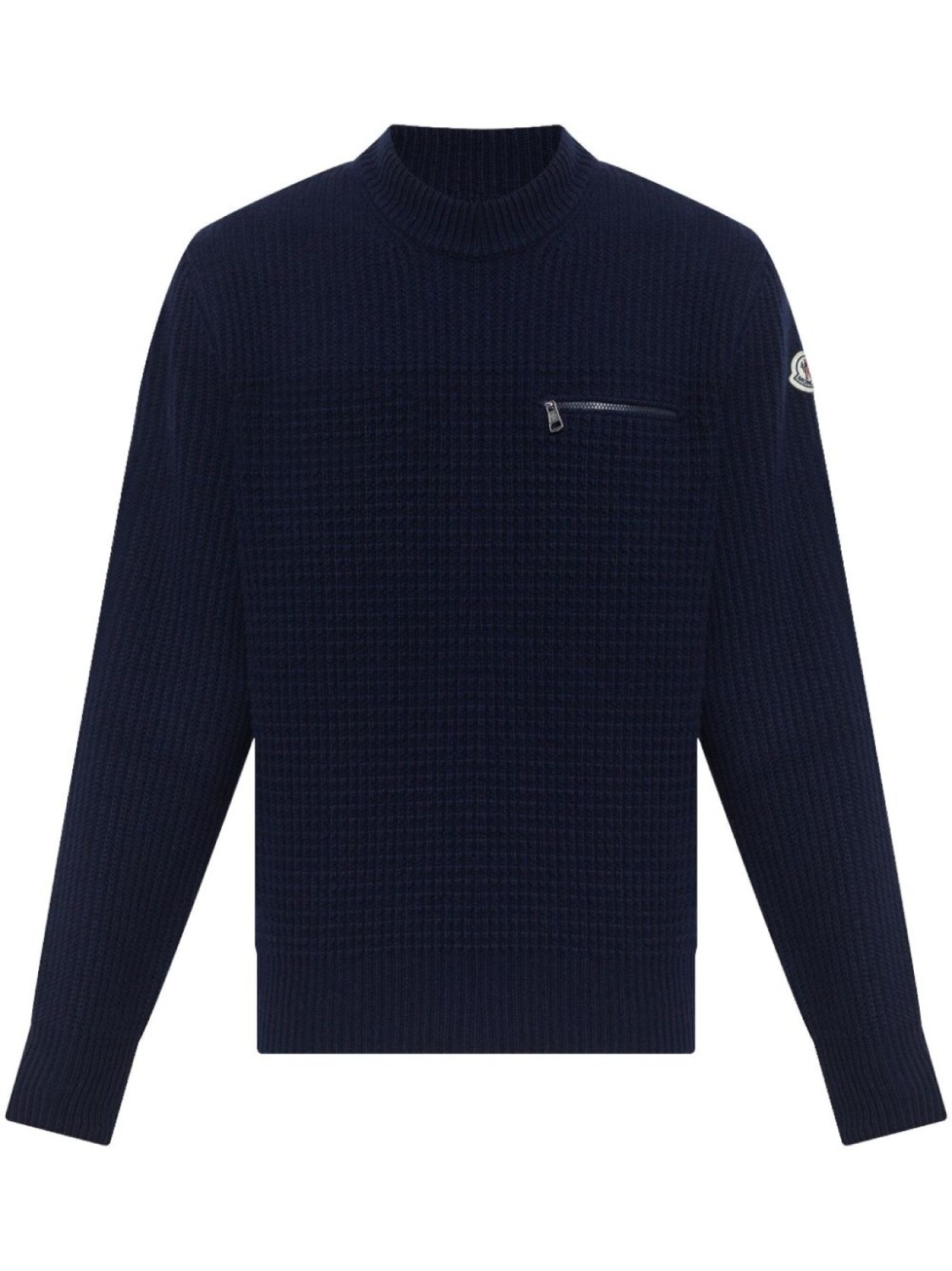 

Moncler джемпер с аппликацией логотипа, синий