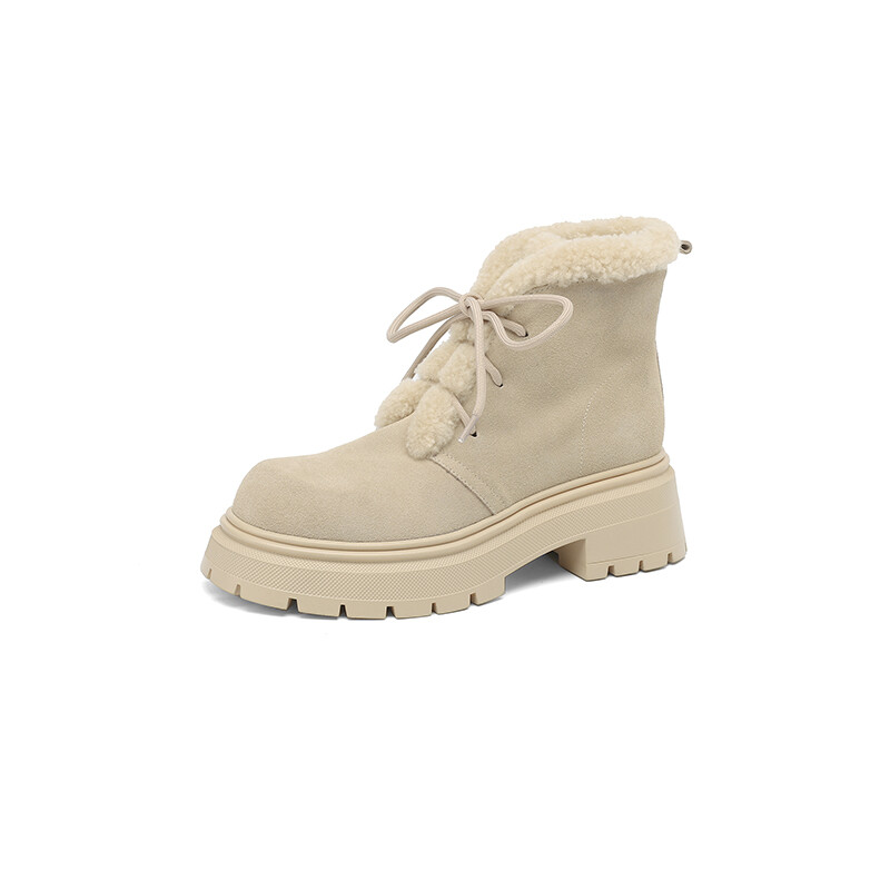 

Ботинки Martin Boot женские Mo Lin, кремовый