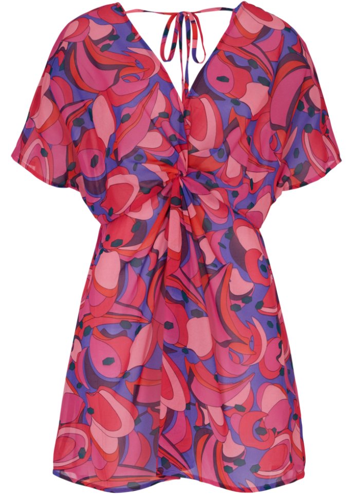 Пляжное платье-туника из переработанного полиэстера Bpc Selection, фиолетовый