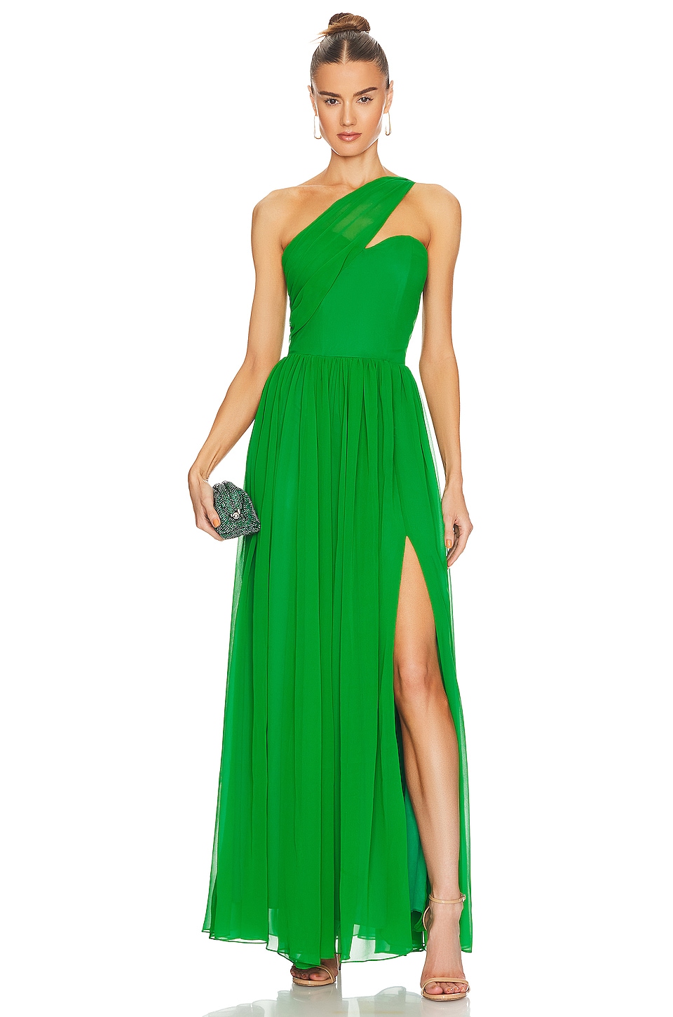 Платье YAURA x REVOLVE Imade, зеленый