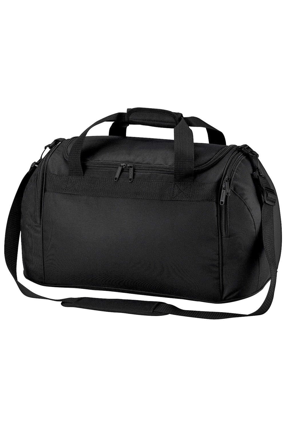 Дорожная сумка для фристайла/спортивная сумка (26 литров) (2 шт. в упаковке) Bagbase, черный цена и фото