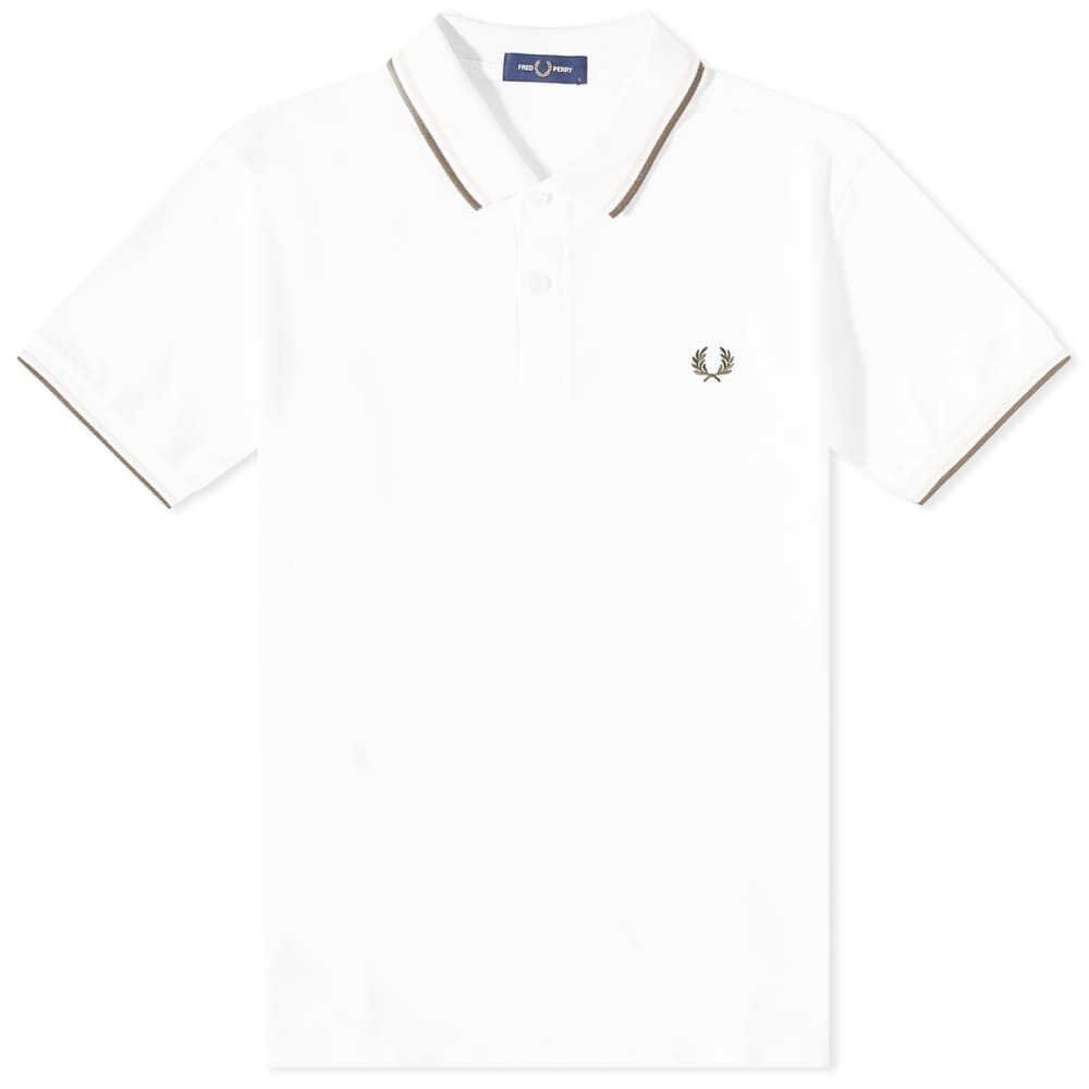 

Рубашка-поло Fred Perry с двумя кончиками, мультиколор