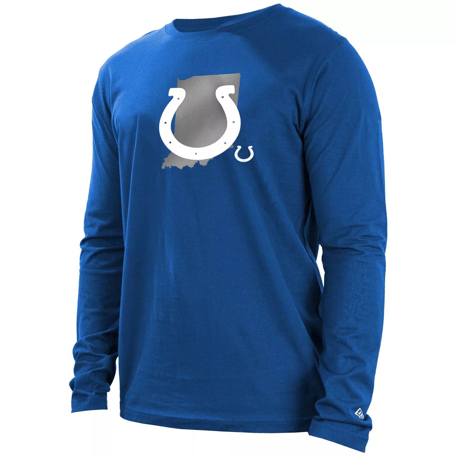 

Мужская футболка New Era Royal Indianapolis Colts State с длинными рукавами