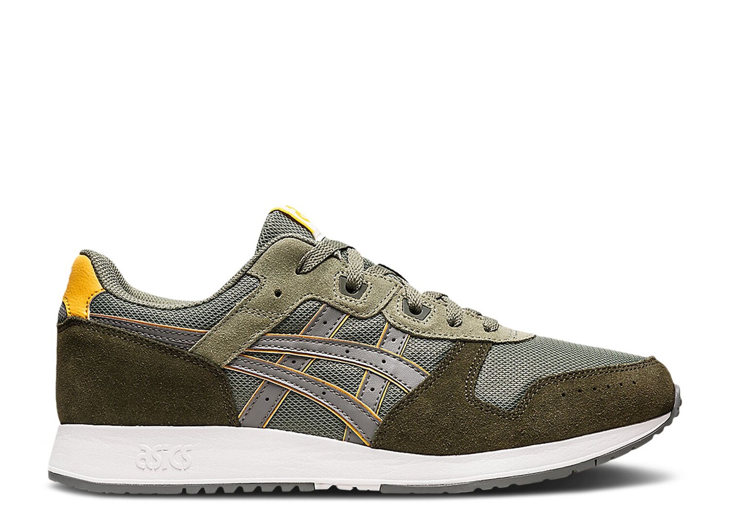 Кроссовки ASICS Lyte Classic 'Lichen Green Clay Grey', зеленый