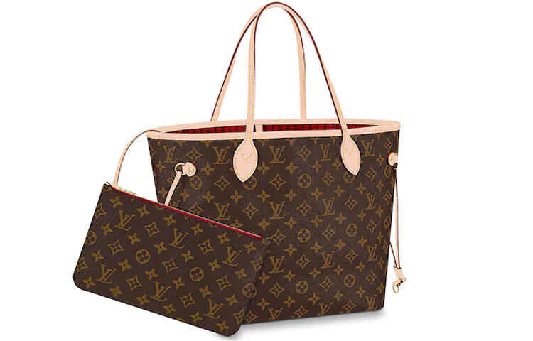 

Сумка Louis Vuitton Neverfull Old Juetote среднего размера, коричневый