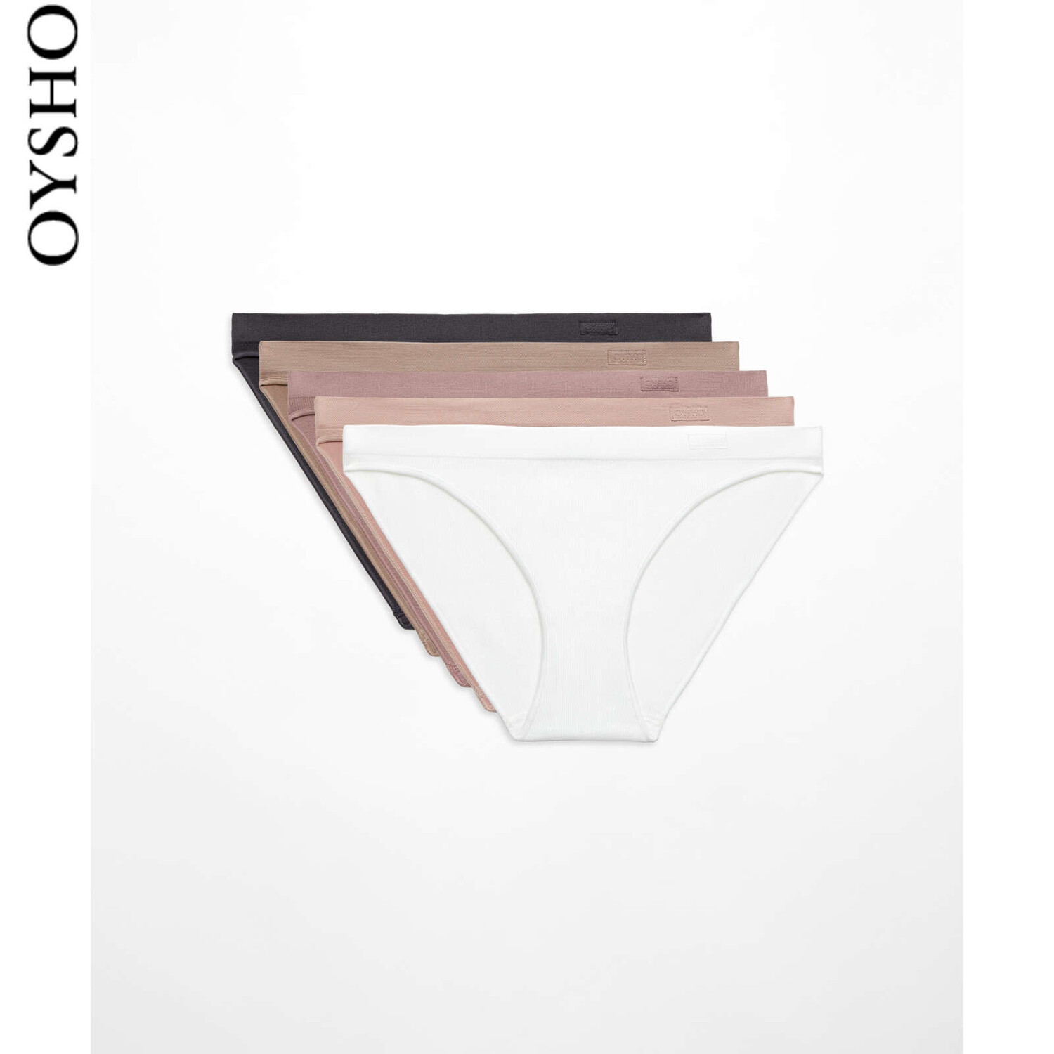 

Трусы женские Oysho со средней талией, розовый