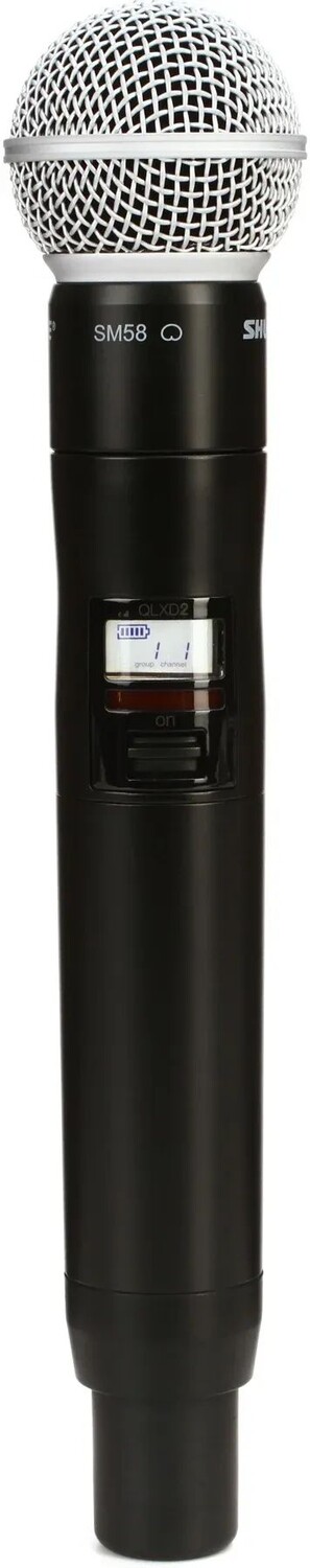 

Беспроводной ручной микрофонный передатчик Shure QLXD2/SM58 — диапазон V50