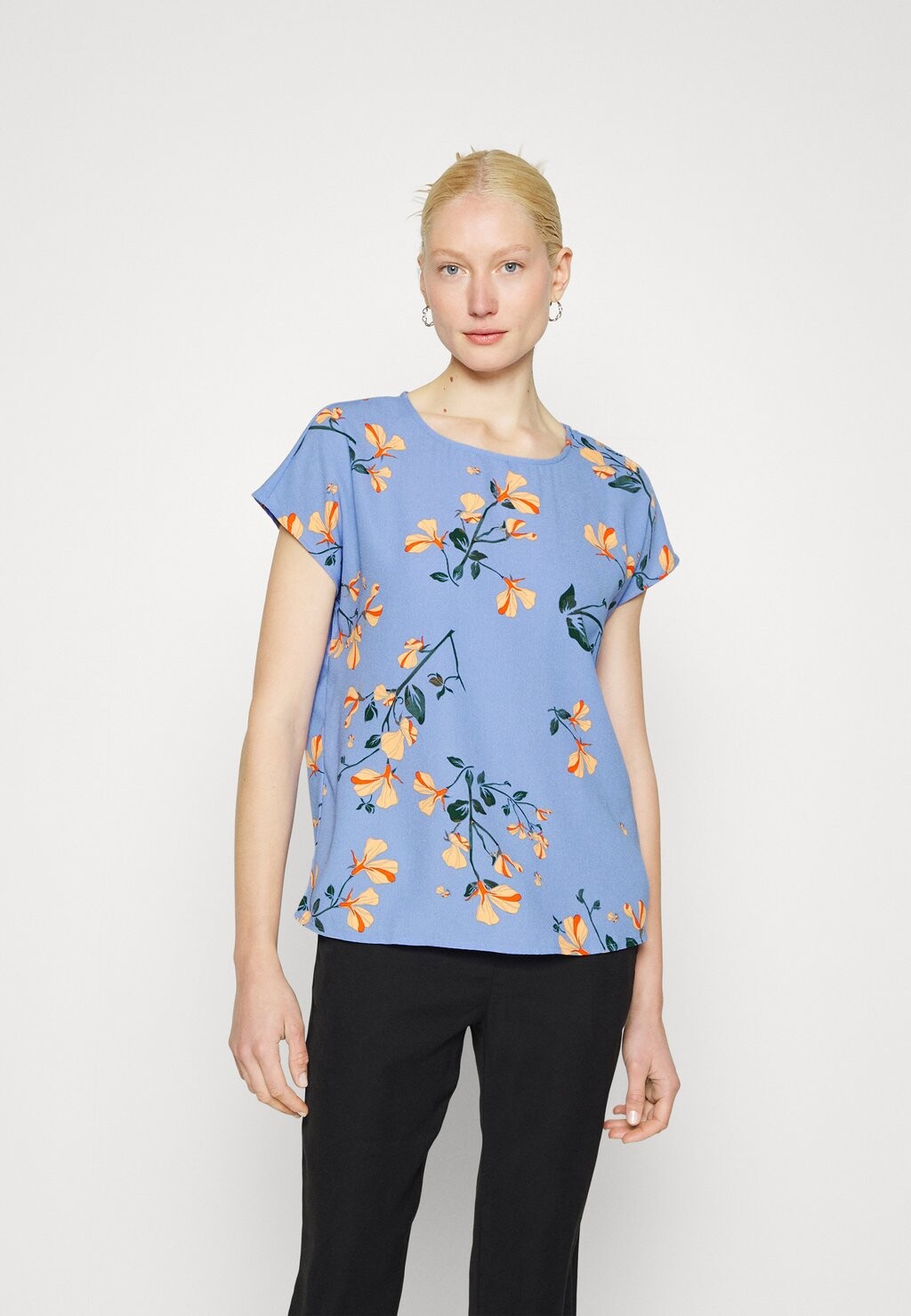 

Футболка с принтом Vero Moda, Синий