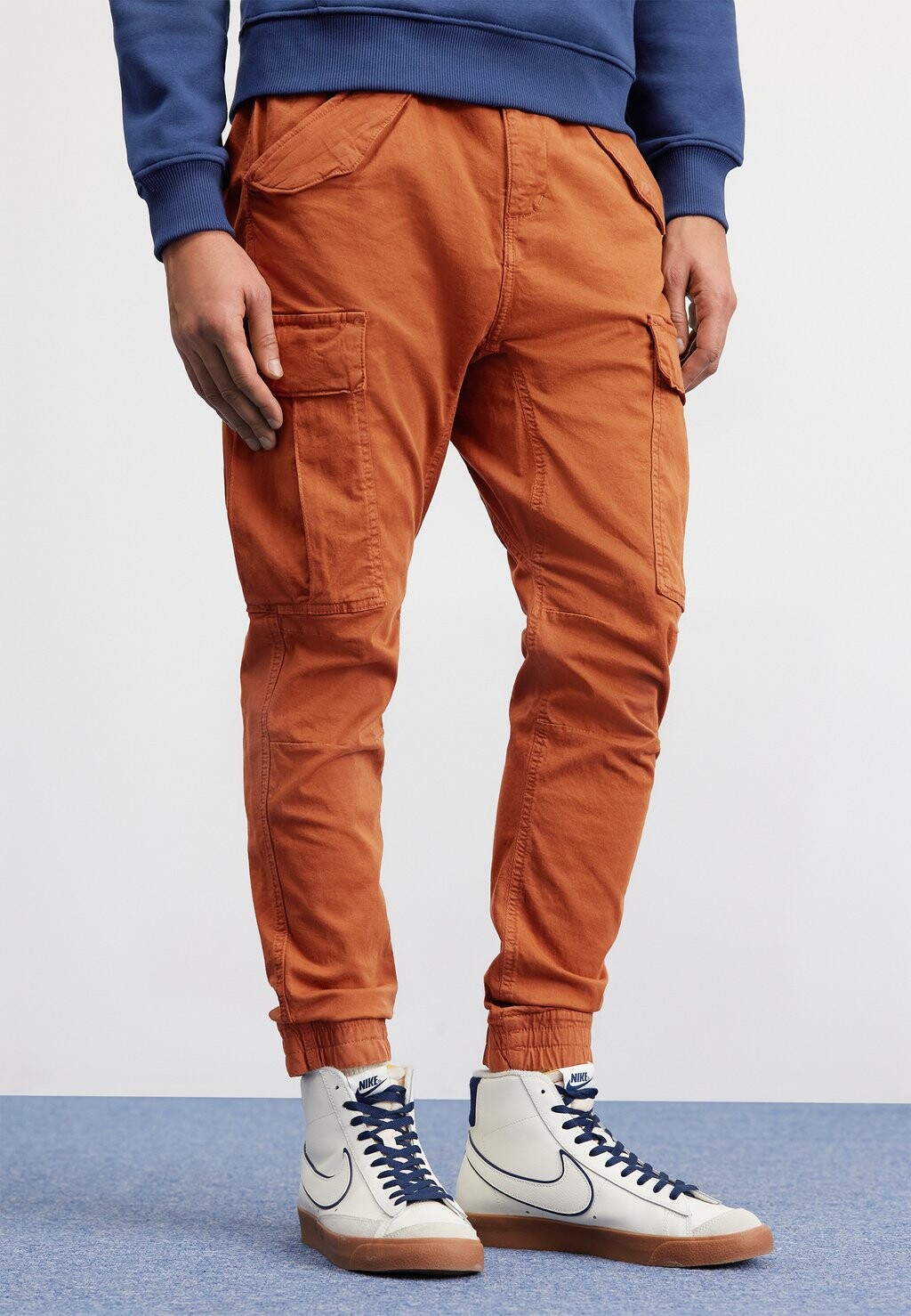 

Брюки-карго Alpha Industries, коричневый