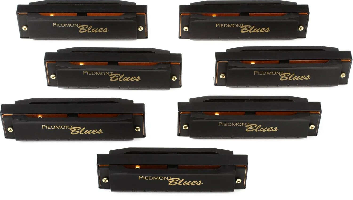 

Набор гармоник Hohner Piedmont Blues, 7 предметов, в футляре