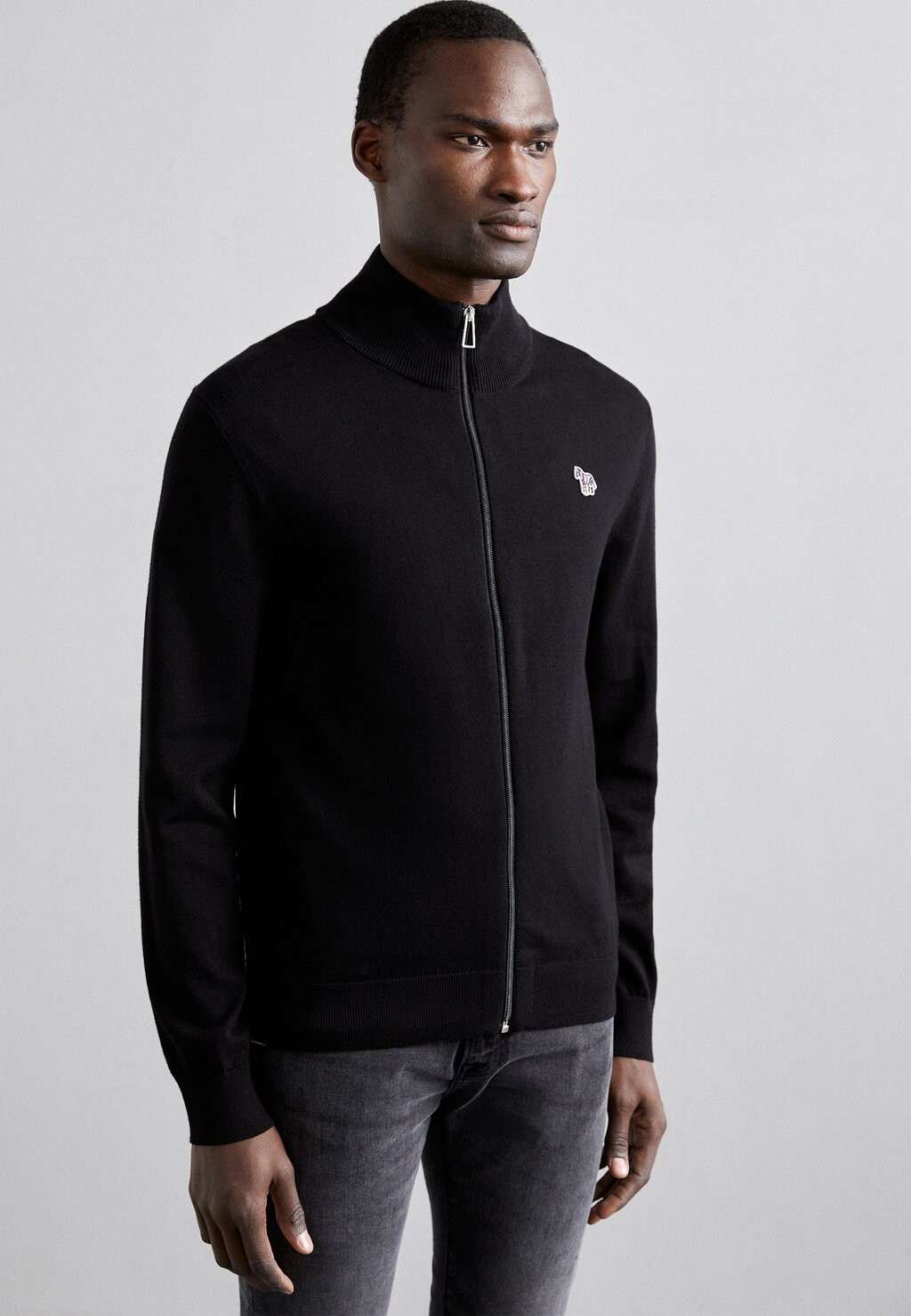 Кардиган MENS PS Paul Smith, черный зеленый полосатый кардиган paul smith