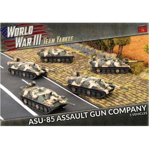 Фигурки World War Iii: Asu-85 Assault Gun Company Battlefront Miniatures