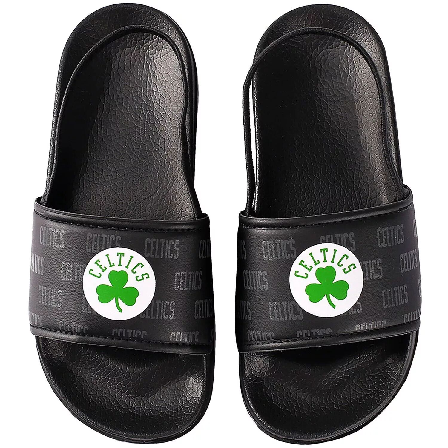 

Сандалии Legacy с надписью Toddler FOCO Boston Celtics Unbranded