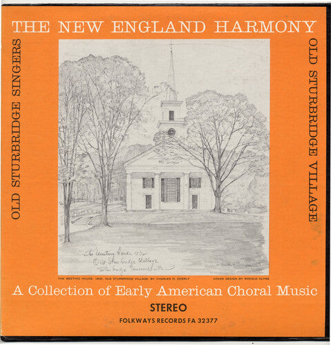 

CD диск Old Sturbridge Singers: New England Harmony: Early American Choral