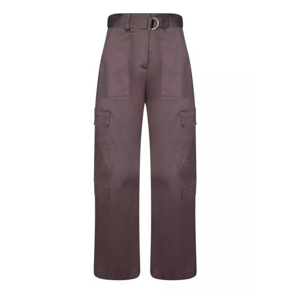 

Брюки cotton trousers Msgm, коричневый