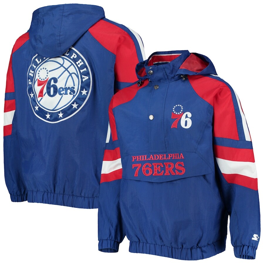 

Куртка Starter Philadelphia 76Ers, роял