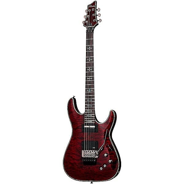 

Электрогитара Schecter Guitar Research Hellraiser C-1 With Floyd Rose Sustainiac Electric Guitar Black
