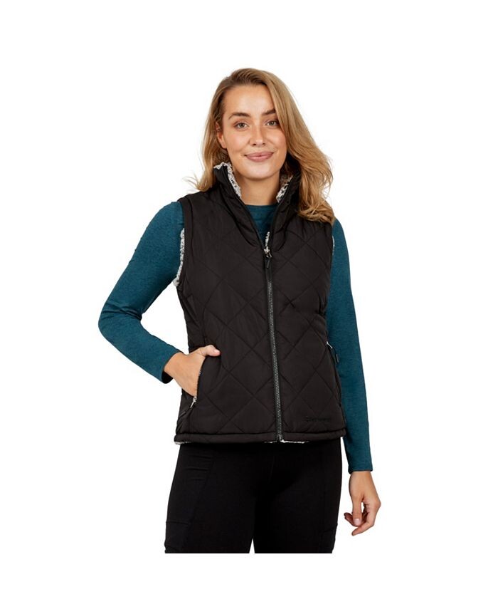 

Женский двусторонний жилет Expedition Stratus Lite Free Country, черный