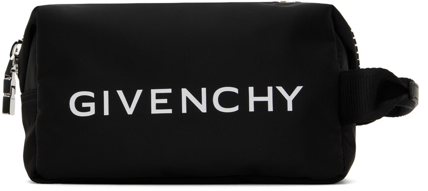 

Черный клатч на молнии с логотипом G-Zip Givenchy, цвет Black