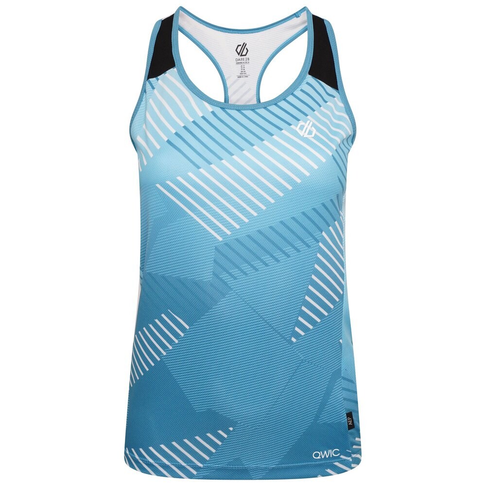 

Футболка без рукавов Dare2B Aep Prompt Empowered Print Lightweight Sports, синий