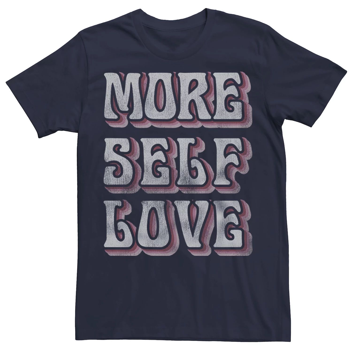 Мужская модная футболка Self Love в стиле ретро Licensed Character
