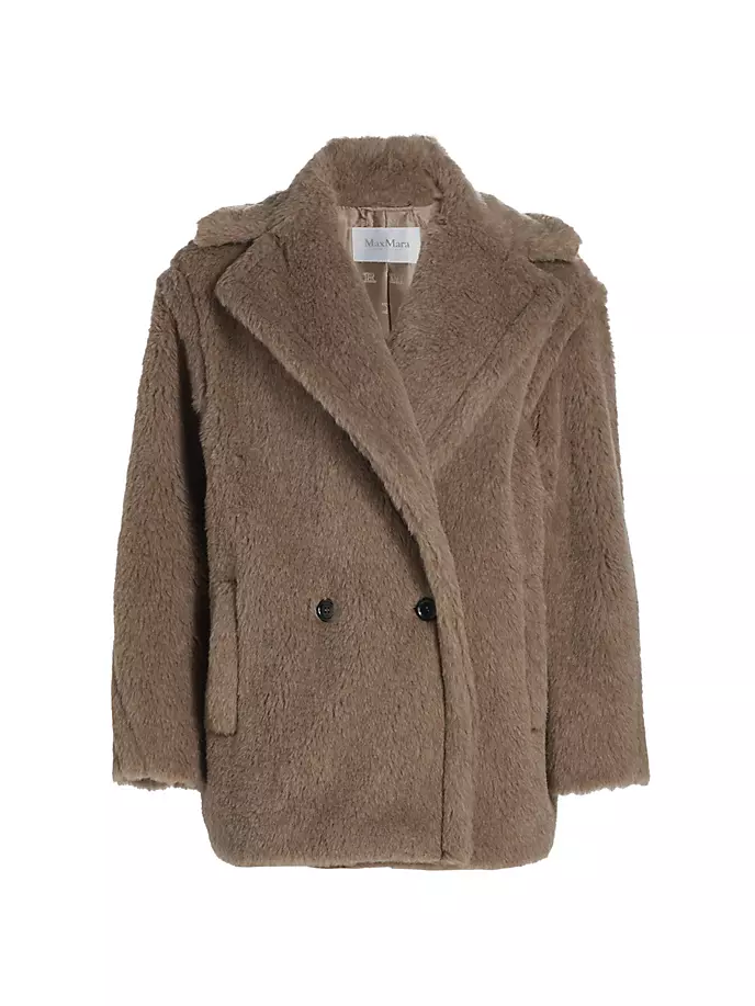 

Двубортный пиджак Espero из смесовой шерсти альпаки Max Mara, цвет sand