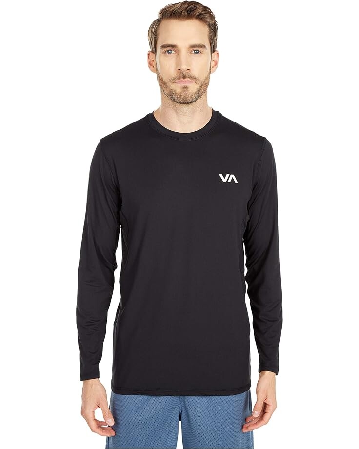 

Топ RVCA VA Sport Vent Long Sleeve, цвет Black 1