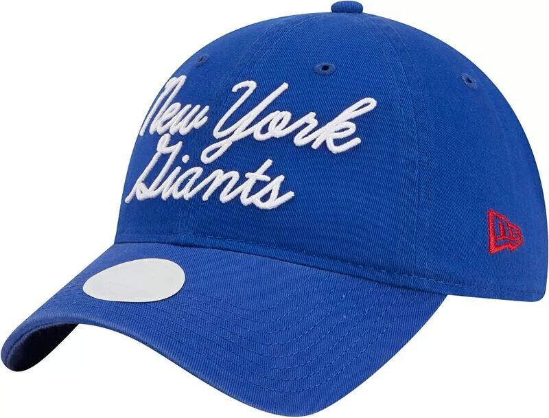 

Женская регулируемая кепка New Era New York Giants Script 9Forty
