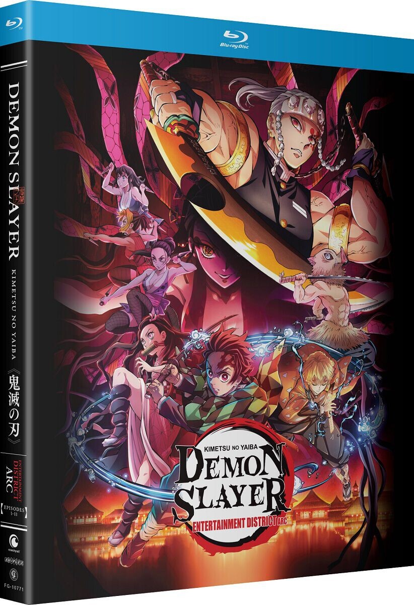 

Blu-Ray диск Demon Slayer Kimetsu no Yaiba Entertainment District Arc Standard Edition Blu-ray