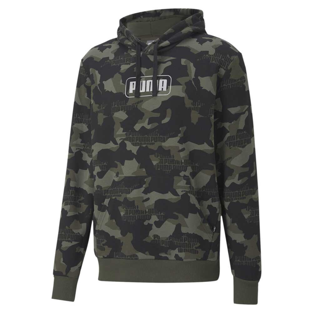 

Худи Puma Rebel Camo All Over Print Track, зеленый