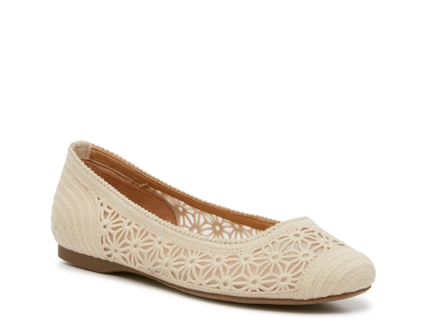 

Балетки Kelly & Katie Basil Floral, кремовый