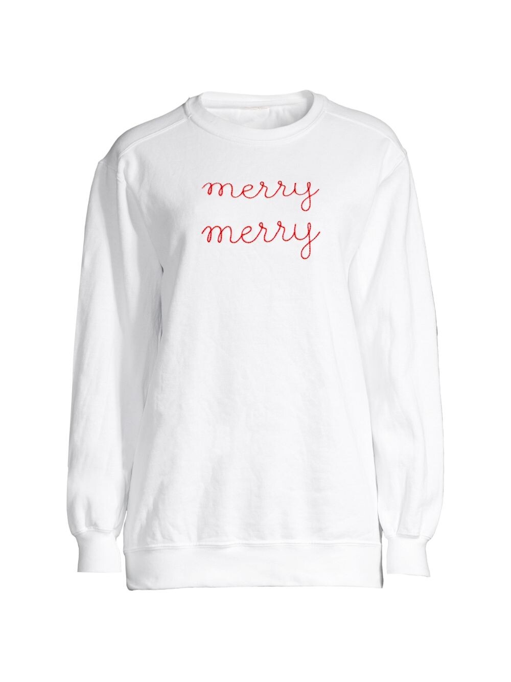 

Винтажная толстовка Merry Merry juju + stitch, белый