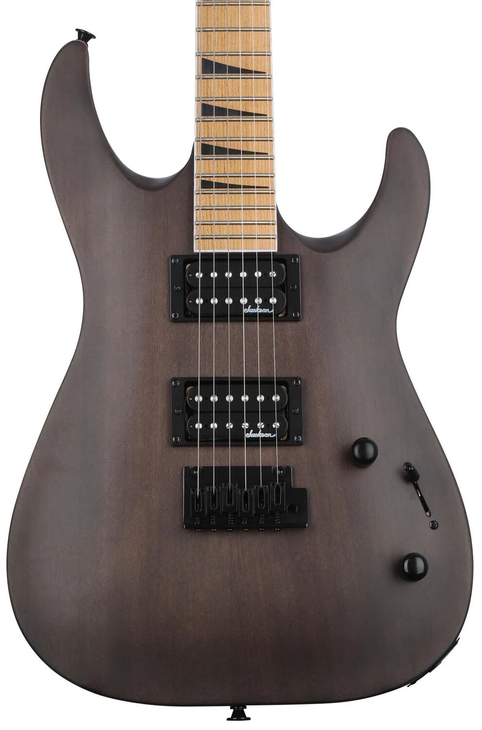 

Электрогитара Jackson JS Series Dinky Arch Top JS24 DKAM - черное пятно
