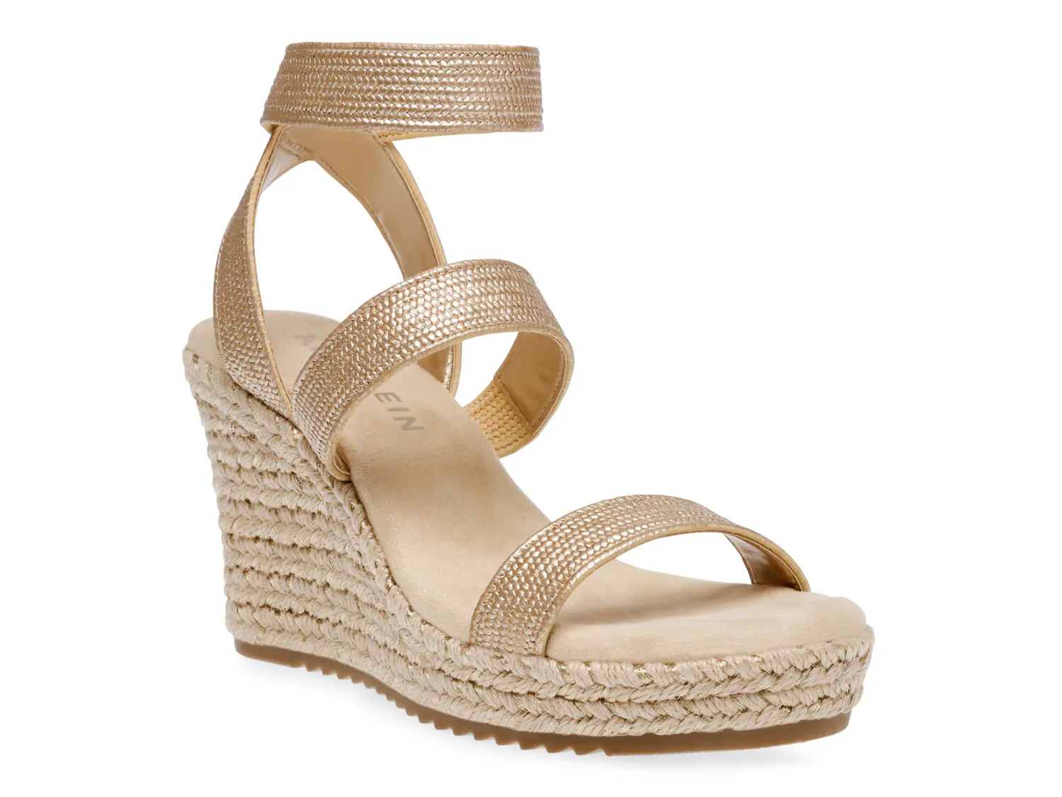 

Сандалии Wonder Espadrille Wedge Sandal Anne Klein, золото