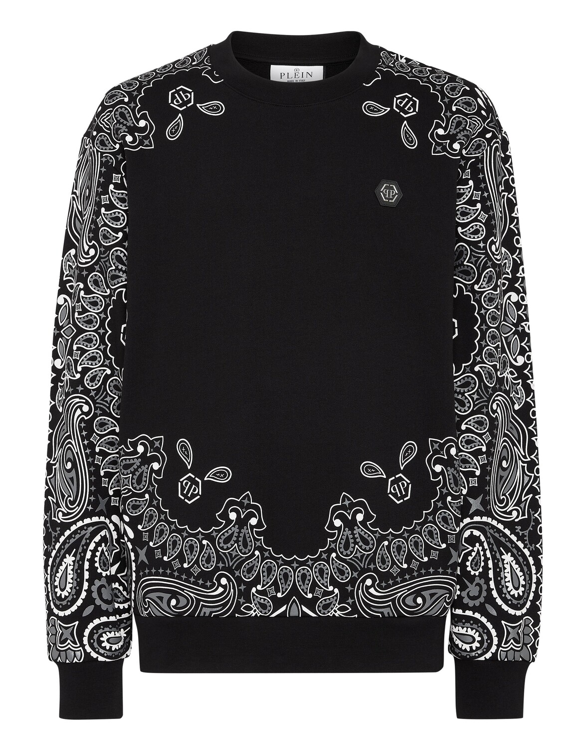 

Толстовка LS Пейсли Бандана Philipp Plein, черный