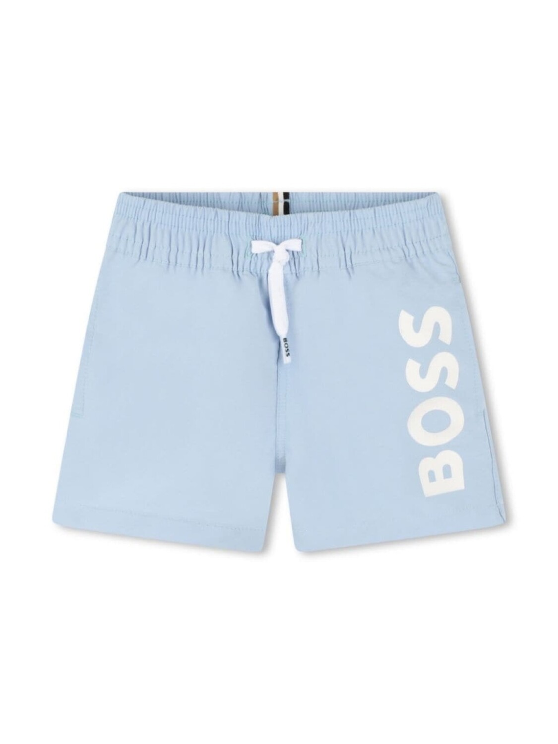 

BOSS Kidswear плавки-шорты с логотипом, синий