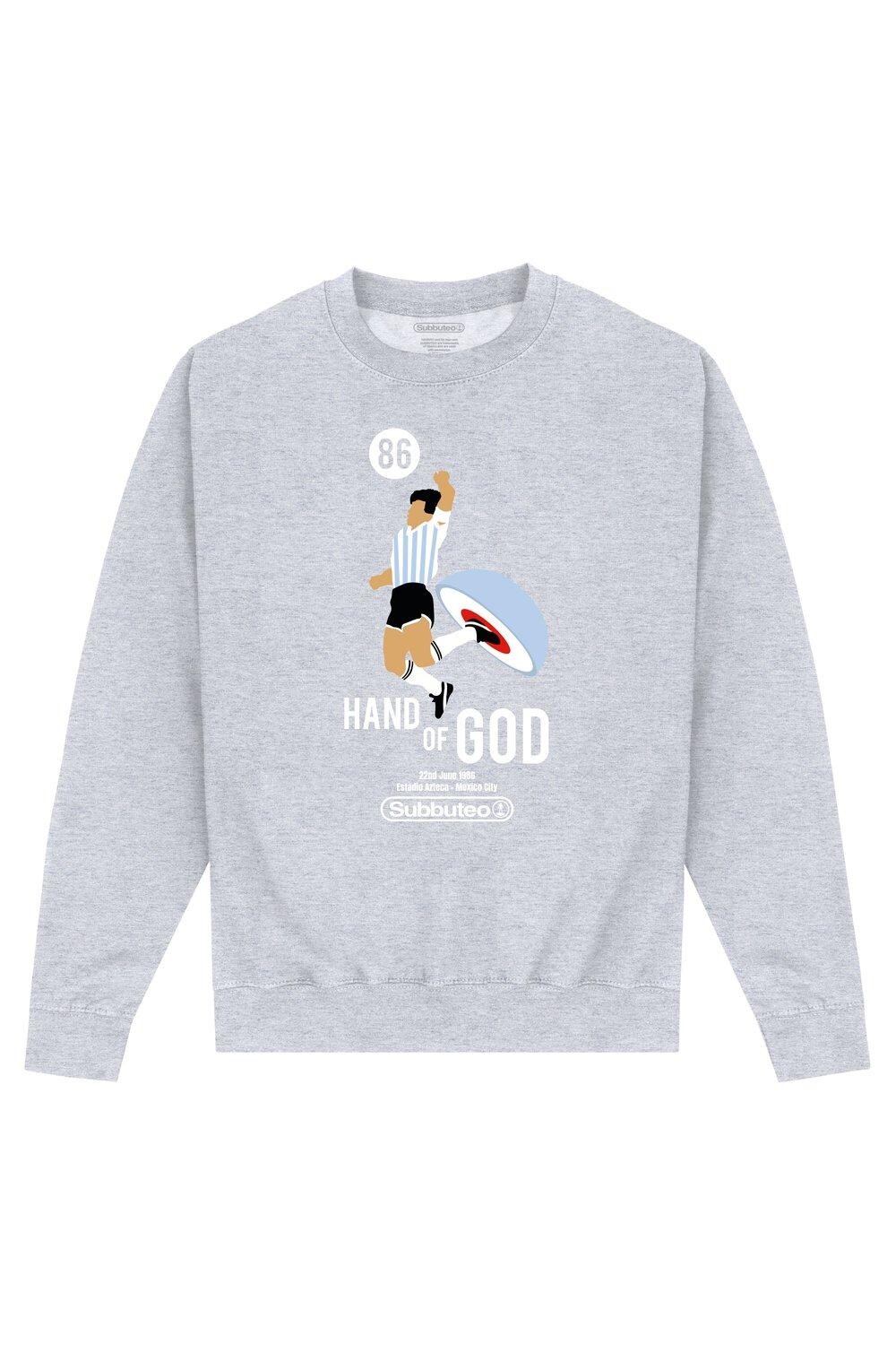 

Серый свитшот Hand Of God Heather Subbuteo, серый