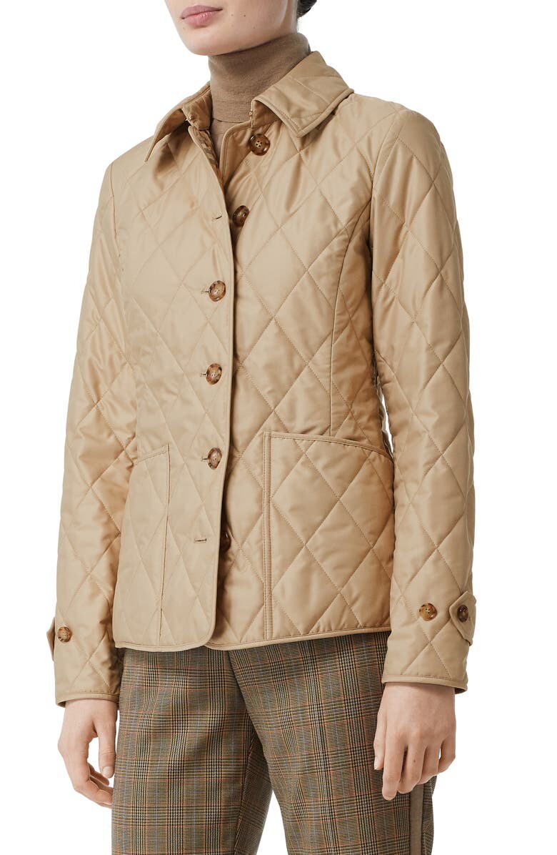 

Терморегулируемая стеганая куртка Fernleigh Diamond BURBERRY