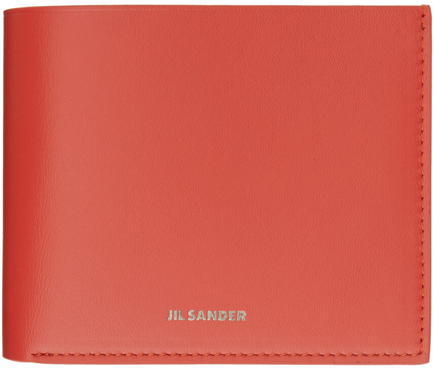

Оранжевый карманный кошелек Jil Sander