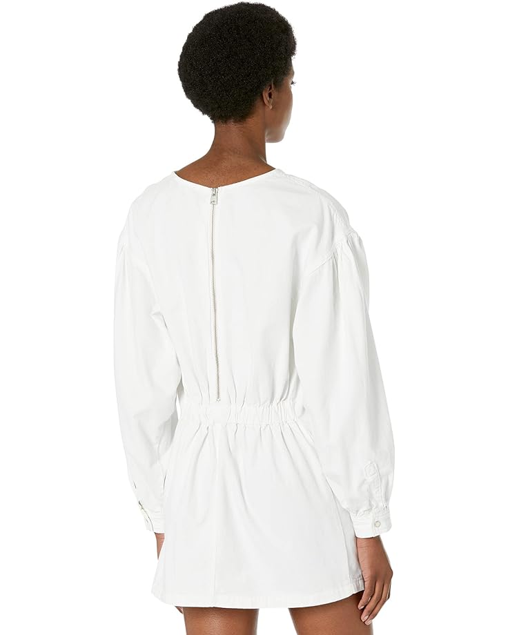 Платье AllSaints Harlow Denim Dress, белый