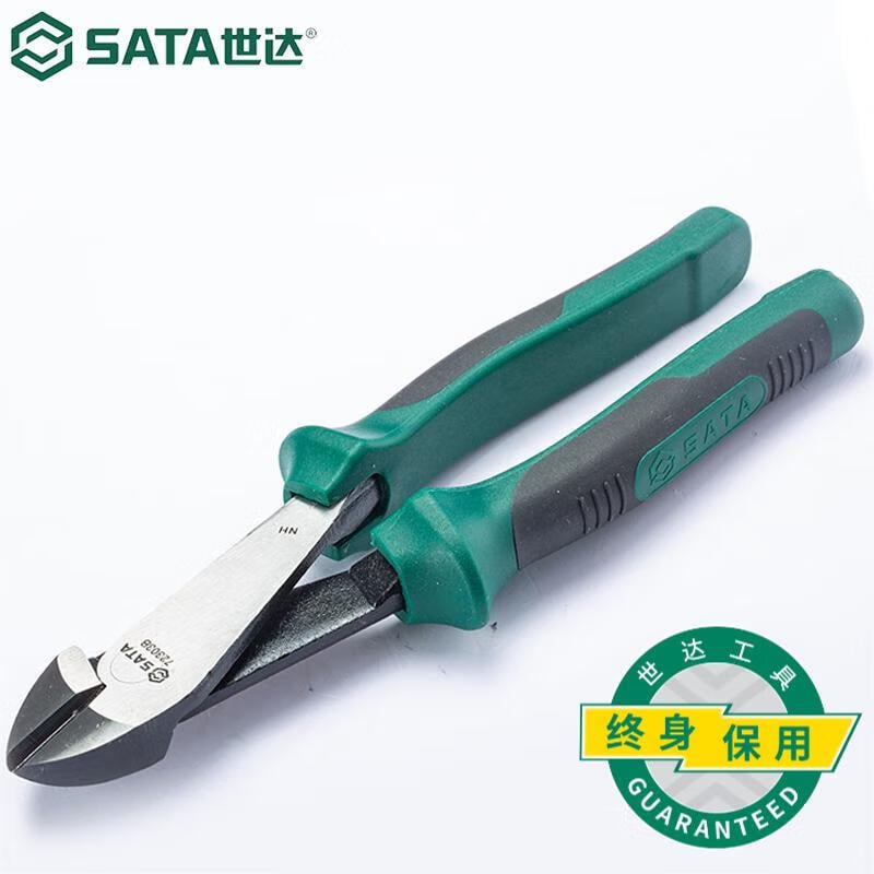 SATA 72302B Экономичные диагональные плоскогубцы 7 дюймов.