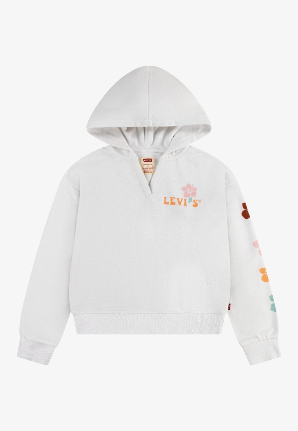 

Худи Hibiscus Hoodie Levi's, белый