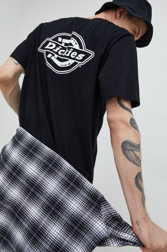 

Футболка из хлопка Dickies, черный
