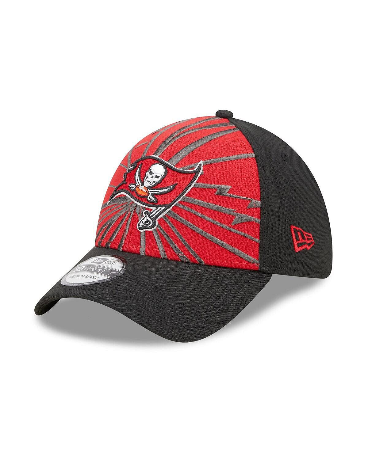 

Мужская красно-черная кепка Tampa Bay Buccaneers Shattered 39Thirty Flex Hat New Era