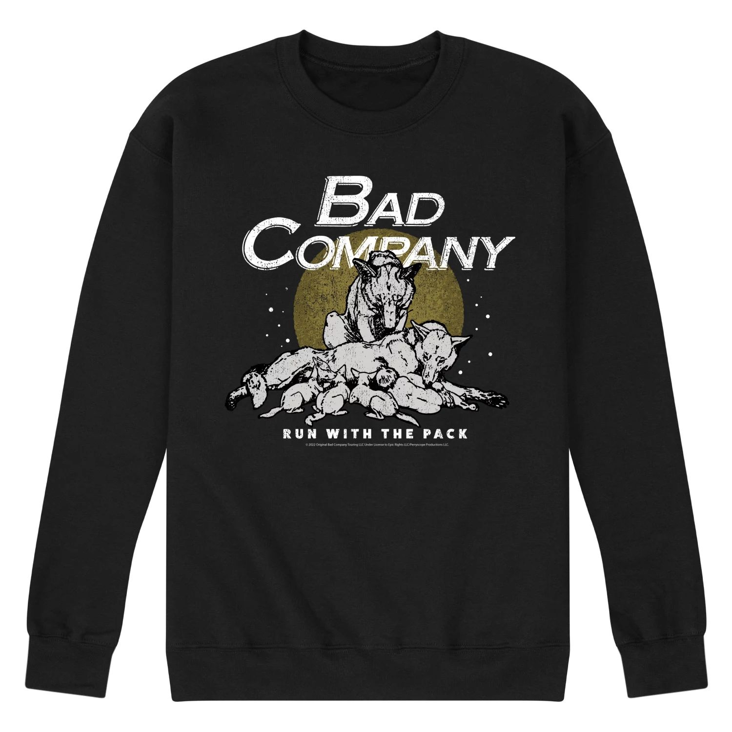 Мужской свитшот Bad Company Run With Pack Licensed Character bad company run with the pack