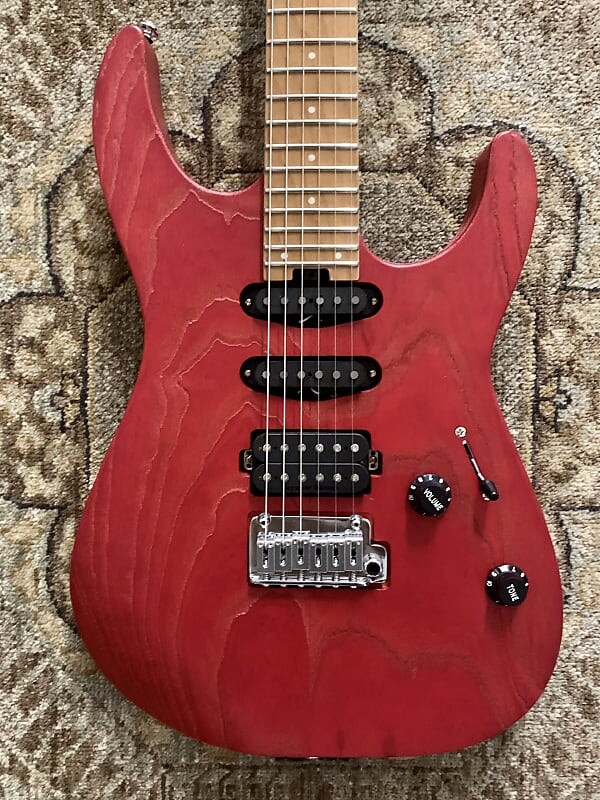 

Электрогитара Charvel Pro-Mod DK24 HSS 2PT CM in Red Ash w/ Pro Setup #0014