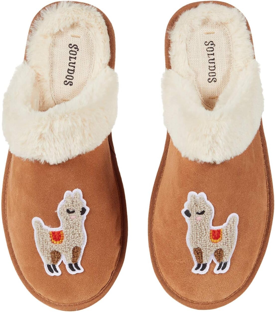 

Тапочки Llama Cozy Slipper Soludos, цвет Tan
