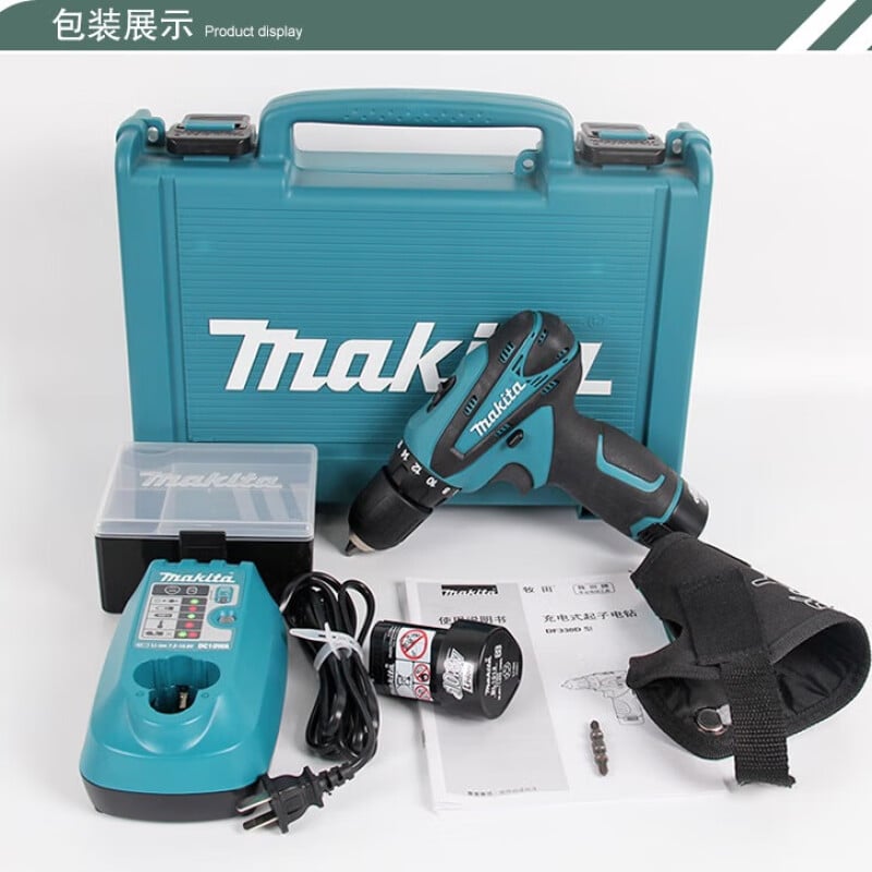 Дрель аккумуляторная Makita DF330DWE + два аккумулятора 10,8V