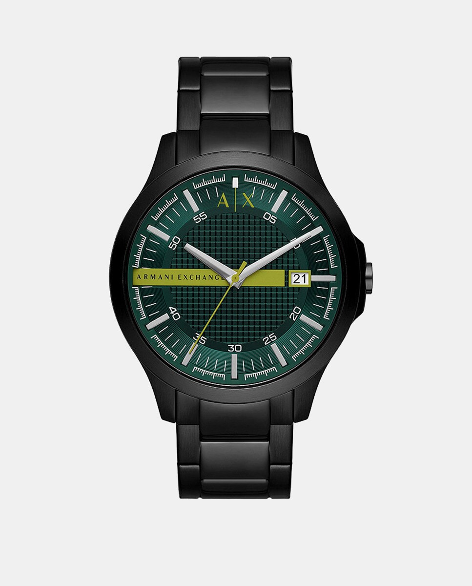 

AX2450 черные стальные мужские часы Armani Exchange, черный